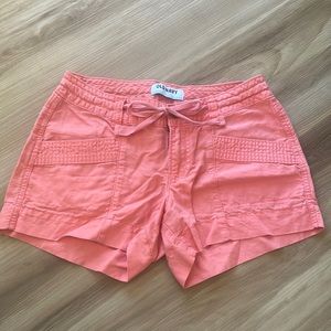 Coral old navy shorts size 0